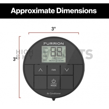 Furrion LLC Wall Thermostat FACW10ESSA2-BL-AM-2