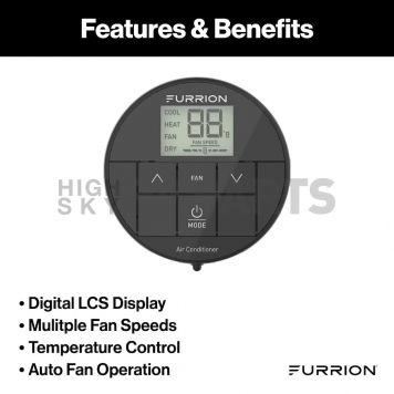 Furrion LLC Wall Thermostat FACW10ESSA2-BL-AM-3