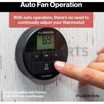 Furrion LLC Wall Thermostat FACW10ESSA2-BL-AM-5