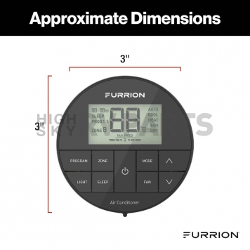 Furrion LLC Wall Thermostat FACW12ESZA2-BL-AM-2