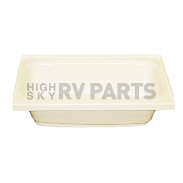 Lippert Components Bathtub - 24 Inch x 36 Inch Parchment - 209372-3