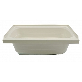 Lippert Components Bathtub - 24 Inch x 36 Inch Parchment - 209376
