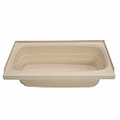 Lippert Components Bathtub - 24 Inch x 40 Inch Parchment - 209392