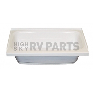 Lippert Components Bathtub - 24 Inch x 36 Inch White - 209658-2