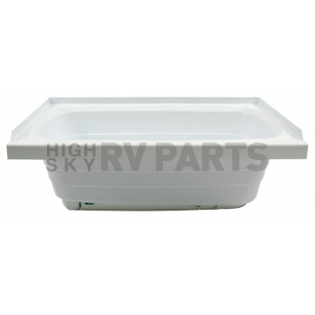 Lippert Components Bathtub - 24 Inch x 36 Inch White - 209658-3
