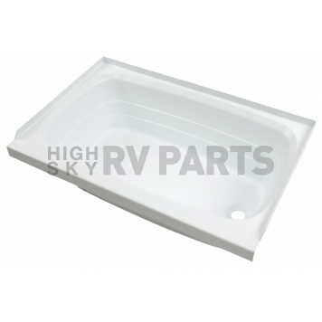 Lippert Components Bathtub - 24 Inch x 36 Inch White - 209658-4