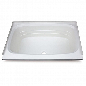 Lippert Components Bathtub - 24 Inch x 38 Inch White - 209661