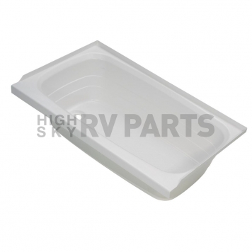 Lippert Components Bathtub - 24 Inch x 40 Inch White - 209673-2