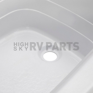 Lippert Components Bathtub - 24 Inch x 40 Inch White - 209678-4