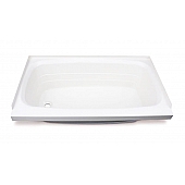 Lippert Components Bathtub - 24 Inch x 46 Inch White - 209681