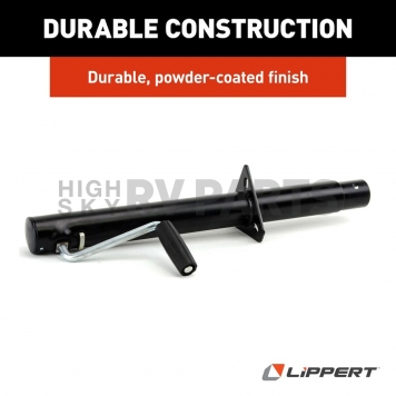 Lippert Components Manual Trailer Tongue Jack 2000 Pound Capacity - 285420-5