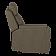 Lippert Components Thomas Payne Heritage Series - Right Hand Recliner Chair Tan - 2020129285