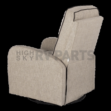 Lippert Components Thomas Payne Swivel Pushback Recliner Chair - Beige - 2020129886-3