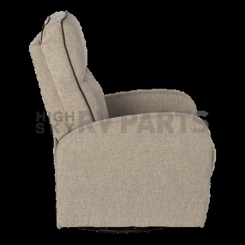 Lippert Components Thomas Payne Swivel Pushback Recliner Chair - Beige - 2020129886-4