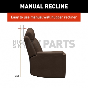 Lippert Components Thomas Payne Heritage Theater Series - Right Hand Recliner Chair Brown - 2024044091-6