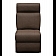 Lippert Components Thomas Payne Heritage Theater Series - Center Armless Recliner Chair Brown - 2024044094