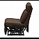Lippert Components Thomas Payne Heritage Theater Series - Center Armless Recliner Chair Brown - 2024044094