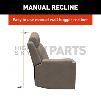 Lippert Components Thomas Payne Heritage Theater Series - Right Hand Recliner Chair Beige - 2024044095-6