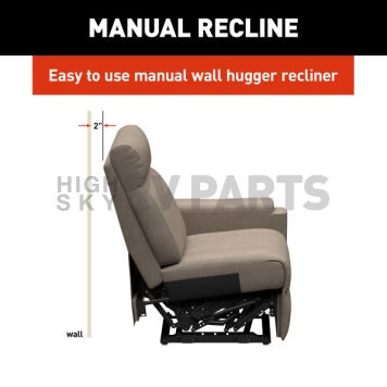 Lippert Components Thomas Payne Heritage Theater Series - Left Hand Recliner Chair Beige - 2024044097-6