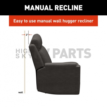 Lippert Components Thomas Payne Heritage Theater Series - Right Hand Recliner Chair Brown - 2024044107-6