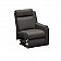 Lippert Components Thomas Payne Heritage Theater Series - Left Hand Recliner Chair Brown - 2024044108