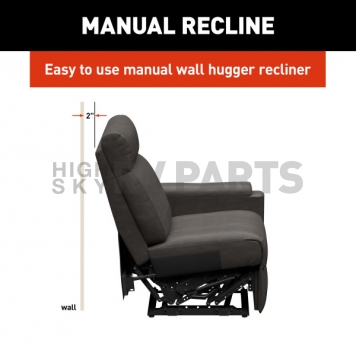 Lippert Components Thomas Payne Heritage Theater Series - Left Hand Recliner Chair Brown - 2024044108-6