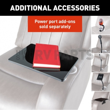 Lippert Components Thomas Payne Seismic Theater Series - Left Hand Recliner Chair Brown - 2024044201-8