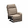 Lippert Components Thomas Payne Seismic Theater Series - Left Hand Recliner Chair Beige - 2024044205