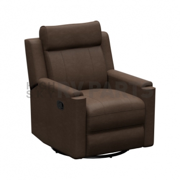 Lippert Components Thomas Payne Swivel Glider Recliner Chair - Brown - 2024044208-1