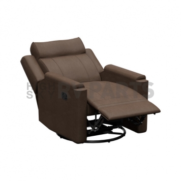 Lippert Components Thomas Payne Swivel Glider Recliner Chair - Brown - 2024044208-5