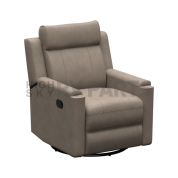 Lippert Components Thomas Payne Swivel Glider Recliner Chair - Beige - 2024044209-1
