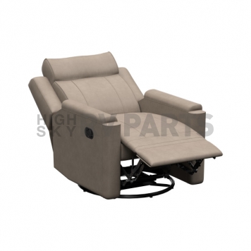 Lippert Components Thomas Payne Swivel Glider Recliner Chair - Beige - 2024044209-5