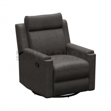 Lippert Components Thomas Payne Swivel Glider Recliner Chair - Brown - 2024044210-1