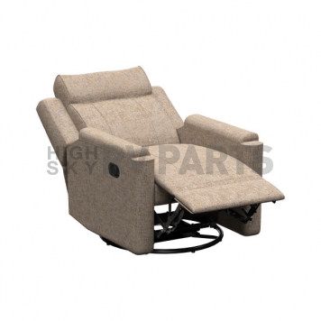 Lippert Components Thomas Payne Swivel Glider Recliner Chair - Beige - 2024044211-5