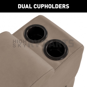 Lippert Components Thomas Payne Heritage Theater Series Sofa Center Console - Tan - 2024044098-5