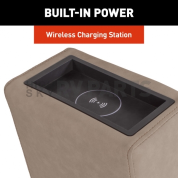 Lippert Components Thomas Payne Heritage Theater Series Sofa Center Console - Tan - 2024044098-6