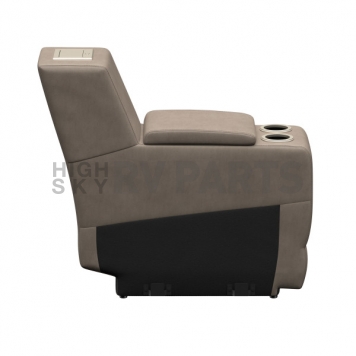 Lippert Components Thomas Payne Sofa Center Seismic Theater Series Console - Tan - 2024044199-3