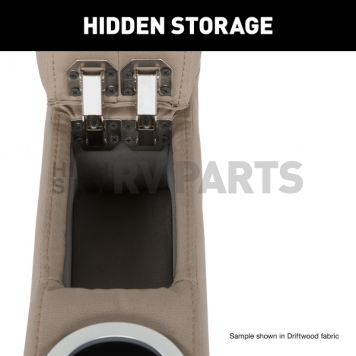 Lippert Components Thomas Payne Sofa Center Seismic Theater Series Console - Beige - 2024044206-7