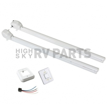 Lippert Components Solera XL Patio Awning Arm Set - White - 362241