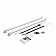 Lippert Components Solera Classic Awning Arm Full Set - White - 434718