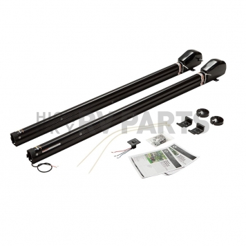 Lippert Components Solera Electric Patio Awning Arm Full Set - Black - 434723-1