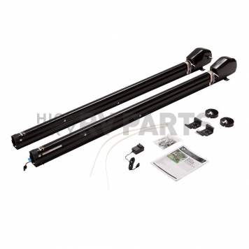 Lippert Components Solera Electric Patio Awning Arm Full Set - Black - 434729
