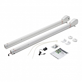 Lippert Components Solera Electric Patio Awning Arm Full Set - White - 434730
