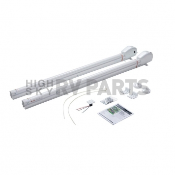 Lippert Components Solera Smart Awning Arm full Set - White - 759405