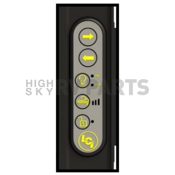 Lippert Components Solera Patio Awning Arm Full Set - Balck - V000437896-3