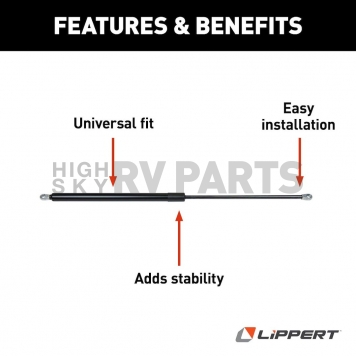 Lippert Components Solera Power or Manual Awning Shock 260282-3