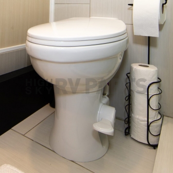 Lippert Components Flow Max Toilet White - 2022113192-8