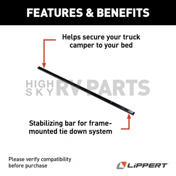 Lippert Components Happijac Camper Stabilizing Bar - 182928-3