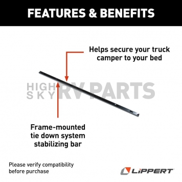 Lippert Components Happijac Camper Stabilizing Bar - 205221-4