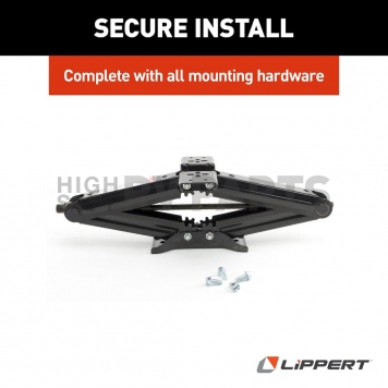 Lippert Components Leveling Jack - Manual 5000 Pound Capacity - 285325-5
